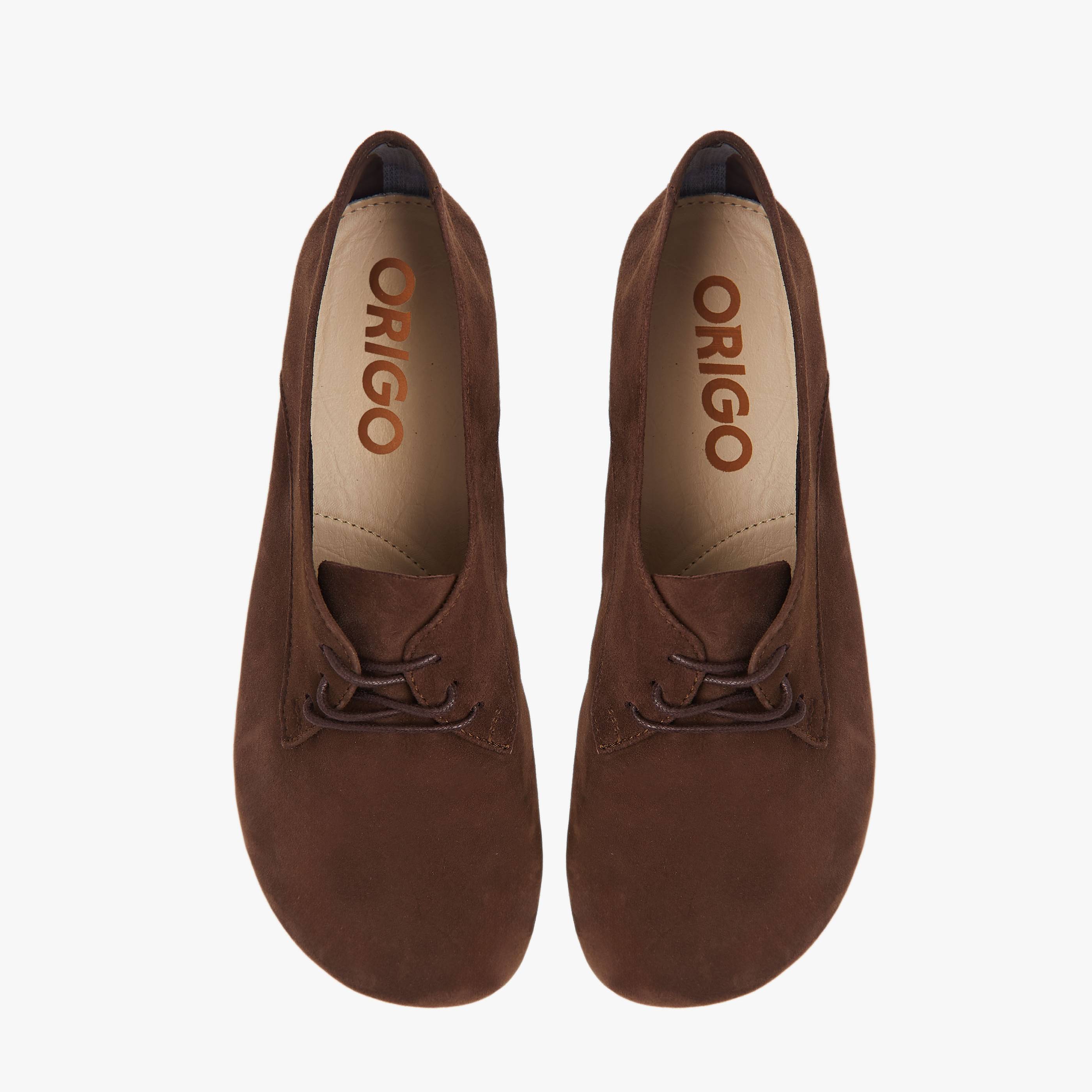 Barefoot Shoes - Women - Natural Leather - Chocolate - The New