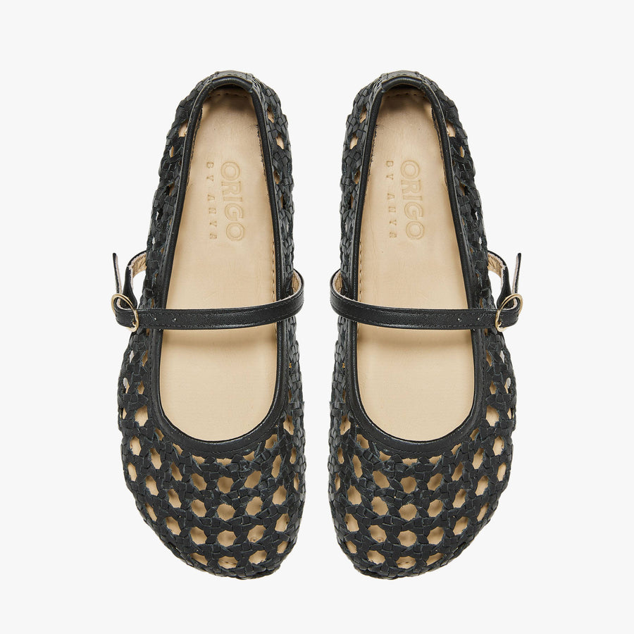 The Women's Woven Ballerina by Anya