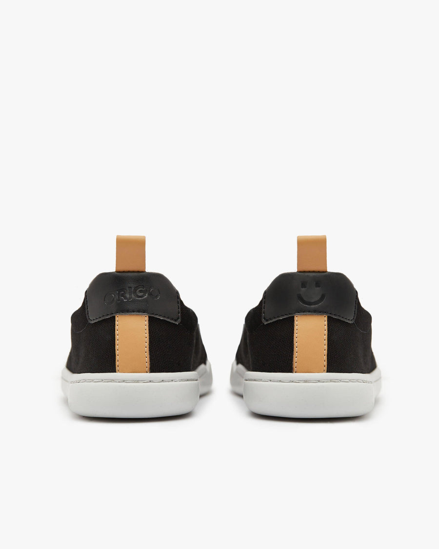 Barefoot shoes for women - Black - The Everyday Sneaker Gen 2 in Cotton Canvas
