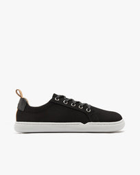 Barefoot shoes for women - Black - The Everyday Sneaker Gen 2 in Cotton Canvas