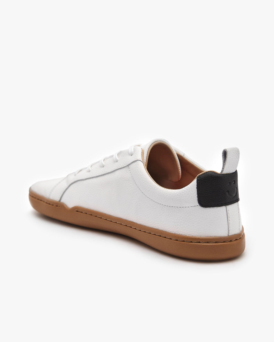 Barefoot shoes - Men - White - Natural Leather - The Everyday Sneaker