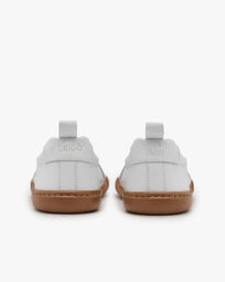 Barefoot shoes - Women - White - Natural Leather - The Everyday Sneaker