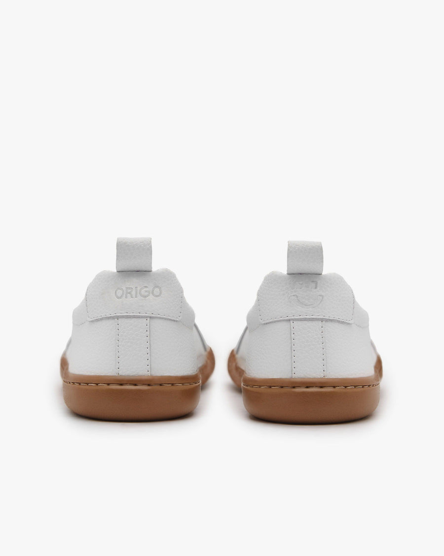 Barefoot shoes - Women - White - Natural Leather - The Everyday Sneaker